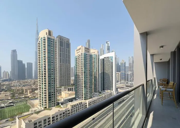 Dar Vacation - Luxury 2Br Apartment - Skyline View Near Burj Khalifa